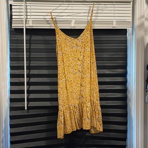 Yellow spring dress